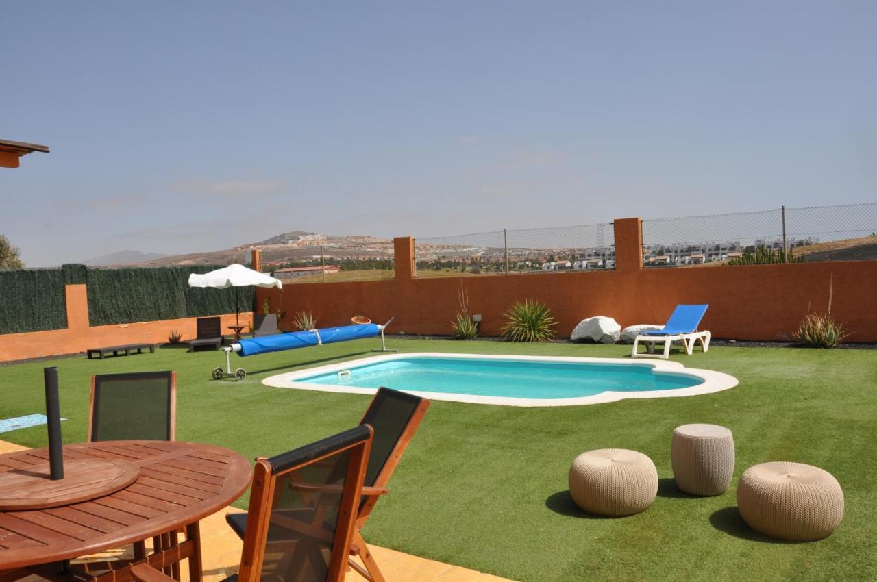 ECO Villa White Suite with climatized pool Caleta De Fuste Esterno foto
