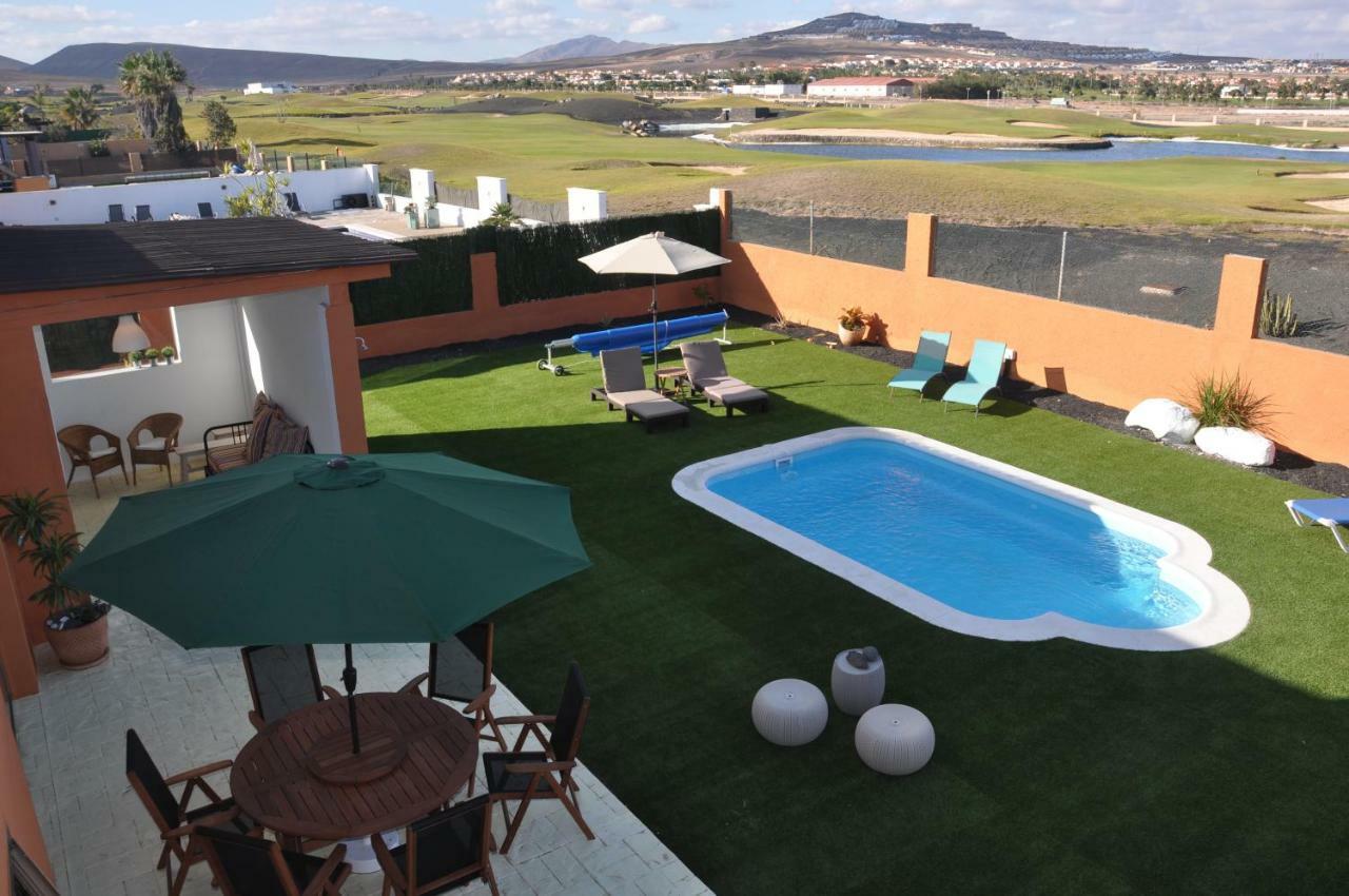 ECO Villa White Suite with climatized pool Caleta De Fuste Esterno foto