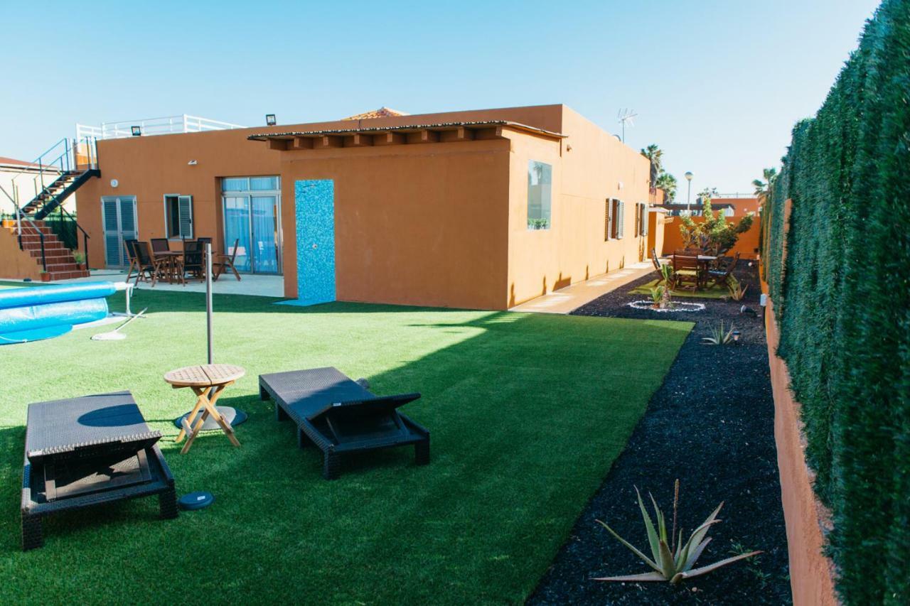ECO Villa White Suite with climatized pool Caleta De Fuste Esterno foto