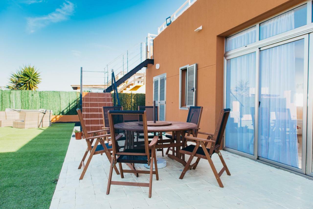 ECO Villa White Suite with climatized pool Caleta De Fuste Esterno foto