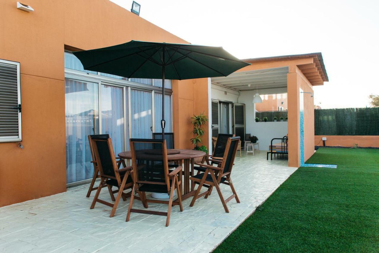 ECO Villa White Suite with climatized pool Caleta De Fuste Esterno foto