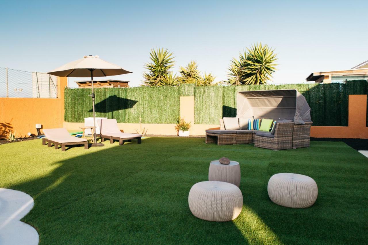 ECO Villa White Suite with climatized pool Caleta De Fuste Esterno foto